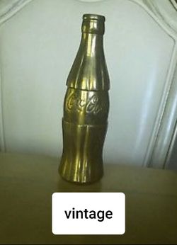 Coca-cola solid brass Vintage!