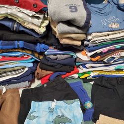 100pcs of Baby Boy Clothes Size 6-9m & 9m