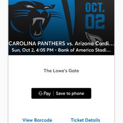 Panthers Tickets