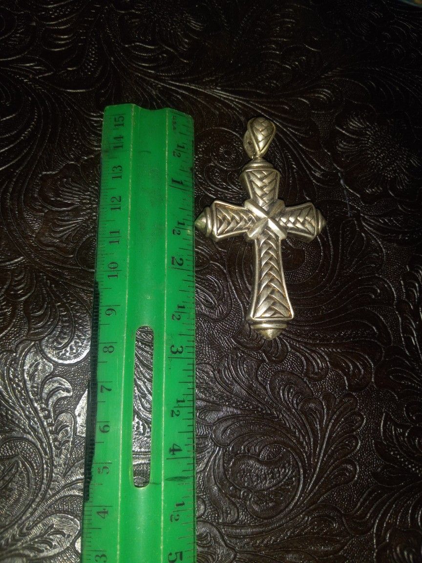 Scott Kay 925 Silver Cross Pendant