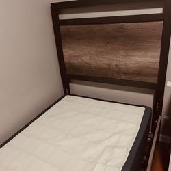 Brown Twin Bed - Dresser - Available in Different Color Ways - Available in Full Size and Queen - SAME DAY DELIVERY - NO CREDIT NEEDED