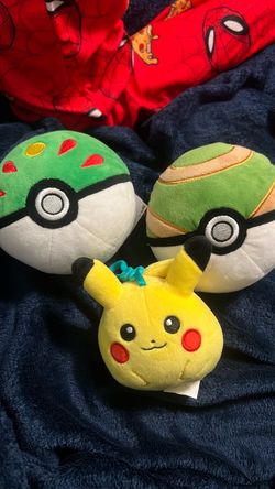 Pokemon plushies