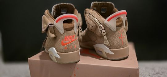 Jorddan 6 travis scott size 7y