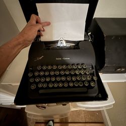 2 Antique Typewriters