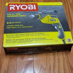 Ryobi Corded Electtic 6.2 Amp 5/8" Hammer Drill