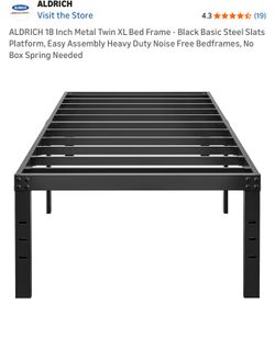 Metal Twin XL Bed Frame