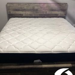 King Size Bed With Mattress