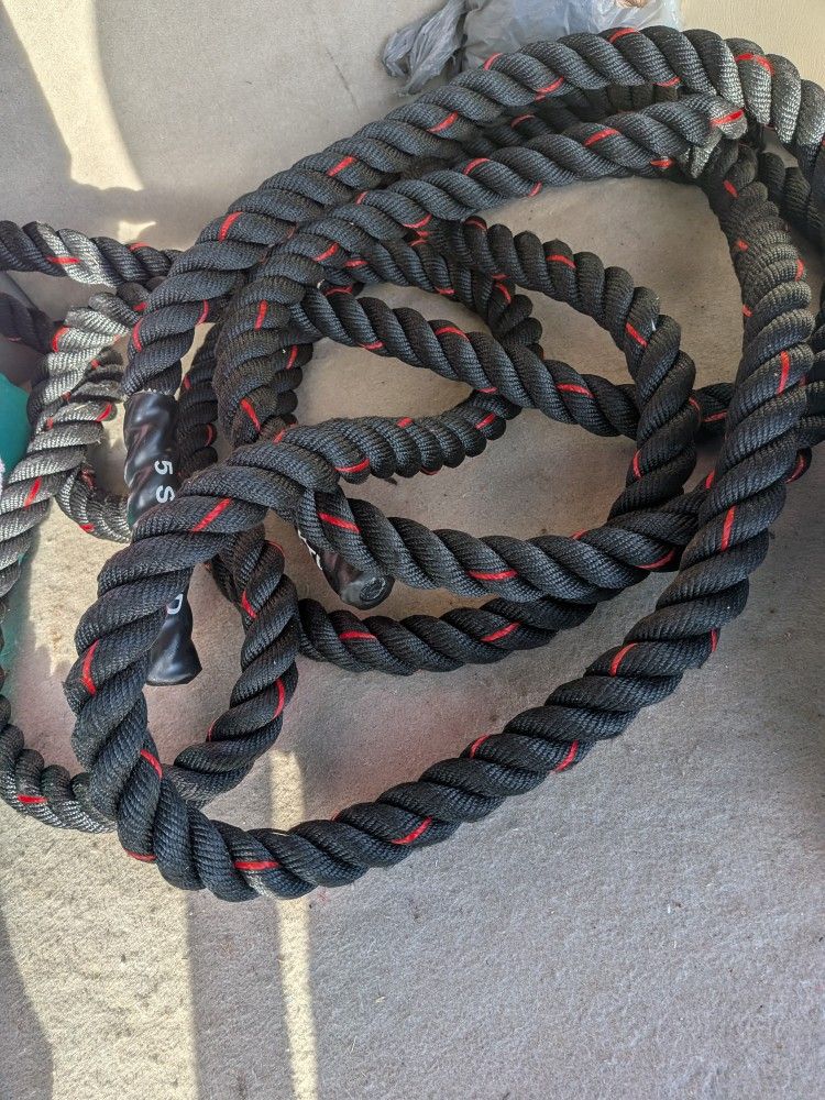 New Battle Ropes Strength Training & Exercise $50