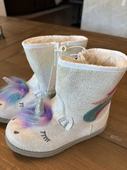 Girl Unicorn Boots