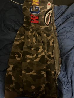 Grey Bape Hoodie