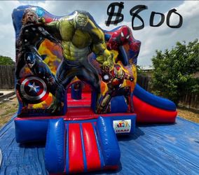 Avenger Toddler bounce house for sale