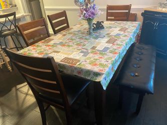 Six piece dining room set