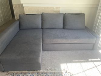 IKEA sectional sofa grey