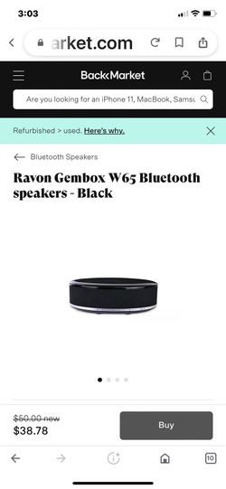 Ravon Blue Tooth Speaker Like New $25