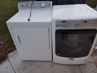 GE Dryer and Maytag Front Load Washer