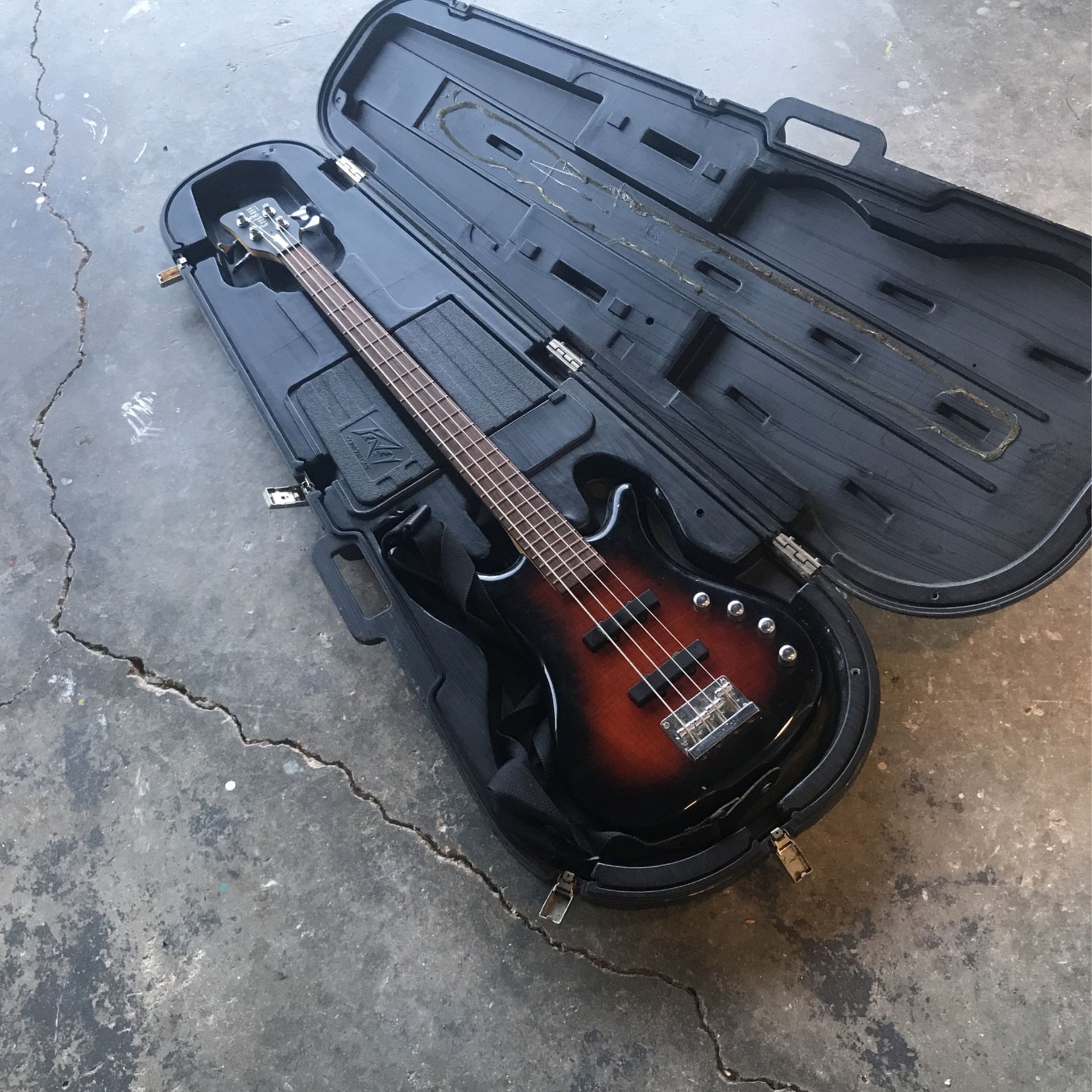 Fixable Bass Guitar (With Case)