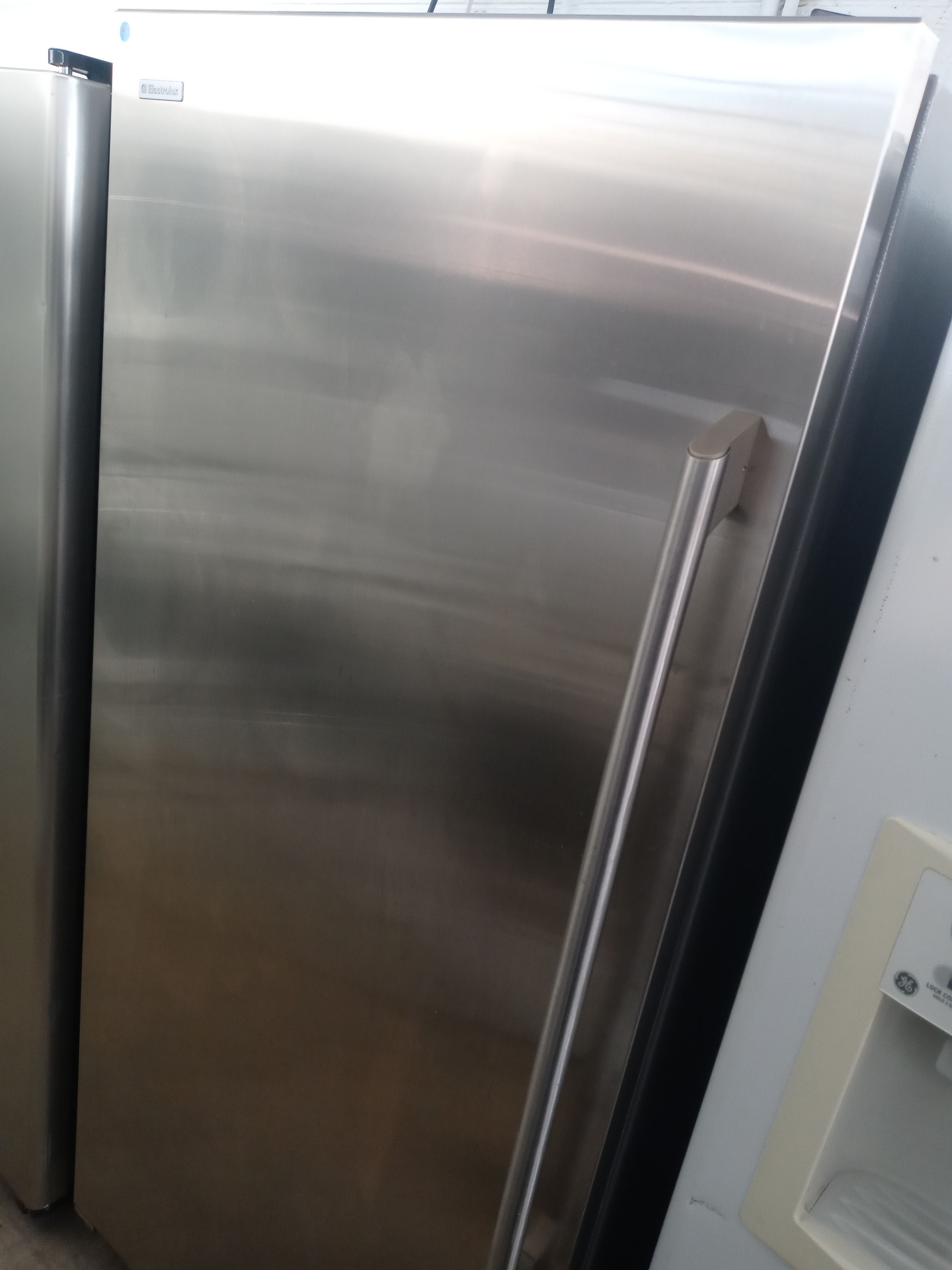 Electrolux stainless steel upright freezer - Free delivery