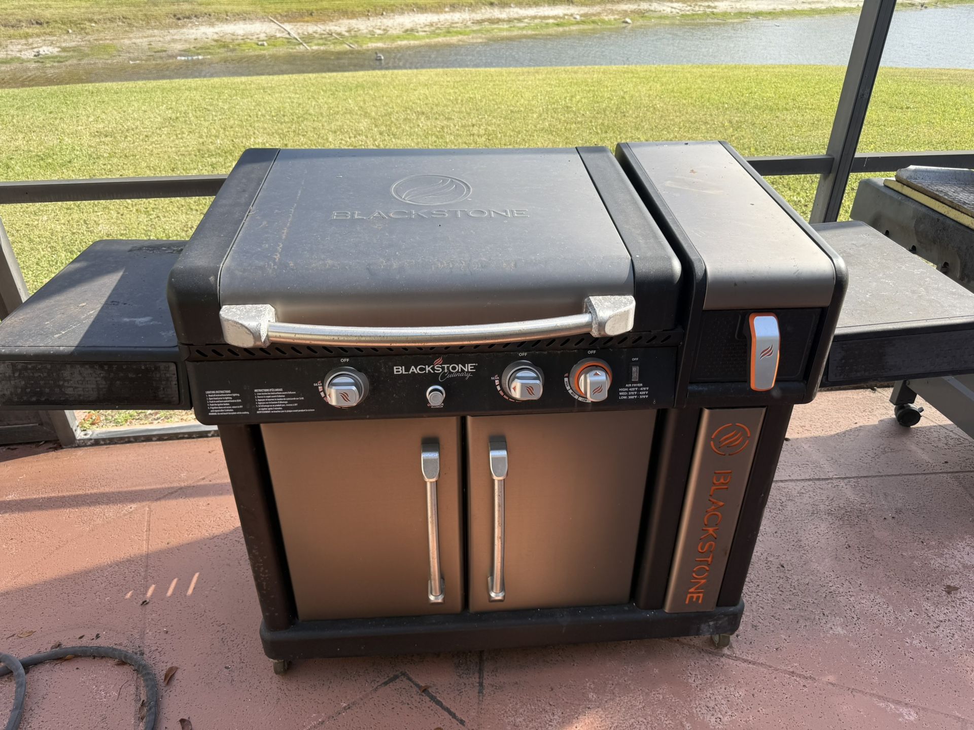 Blackstone Propane Griddle With Air fryer