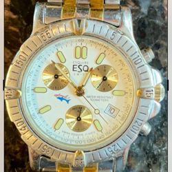 ESQ MOVADO MENS WATCH needs battery