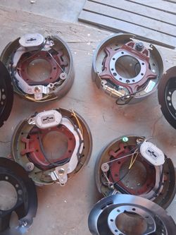 Electric trailer brakes kit 2 pairs