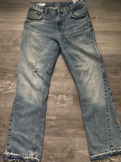 Zara blue flared jeans