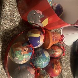 Disney Christmas Ornaments 1999