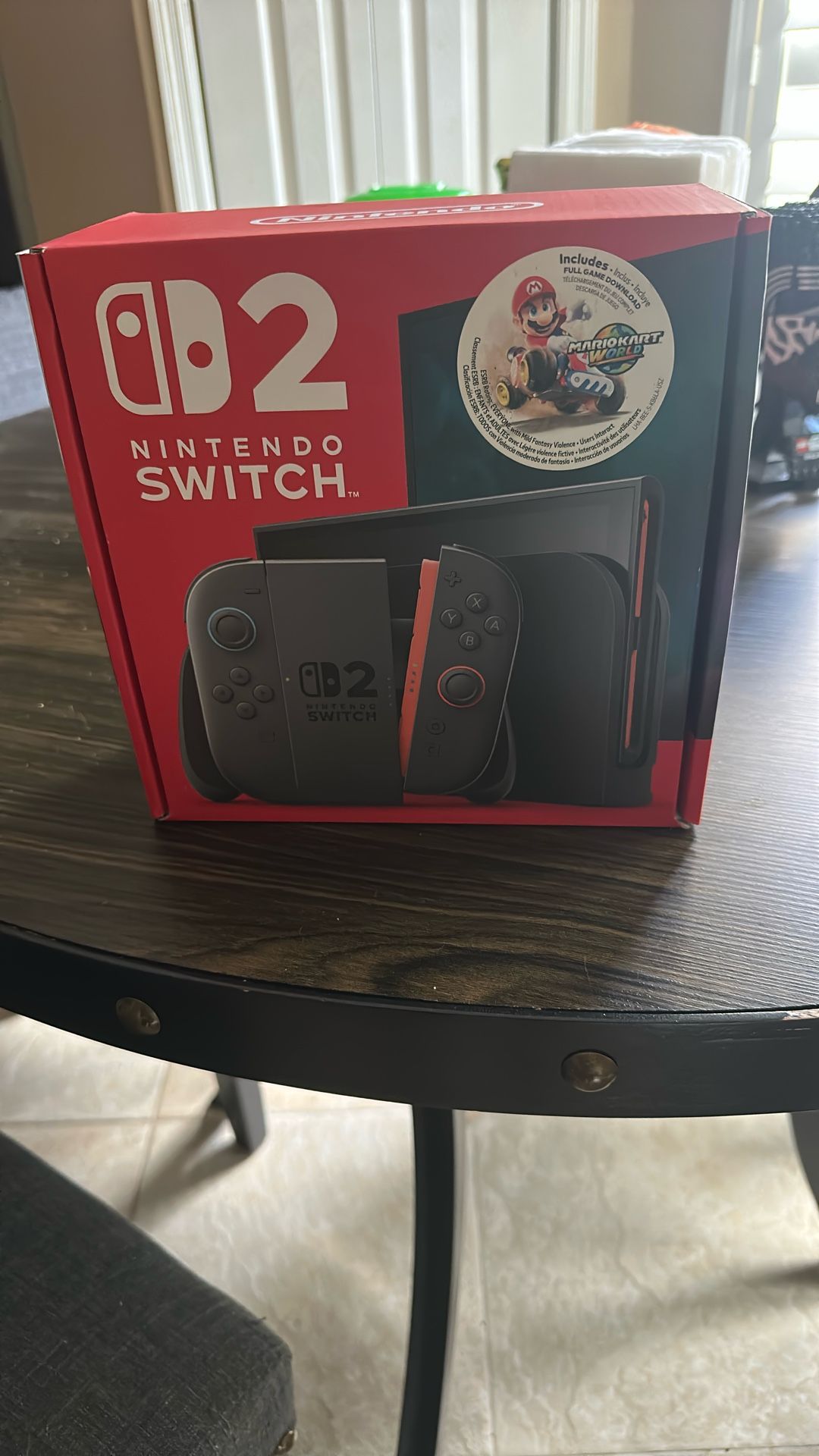 Nintendo Switch 2 Mario Kart Bundle Brand New Sealed Never Opened