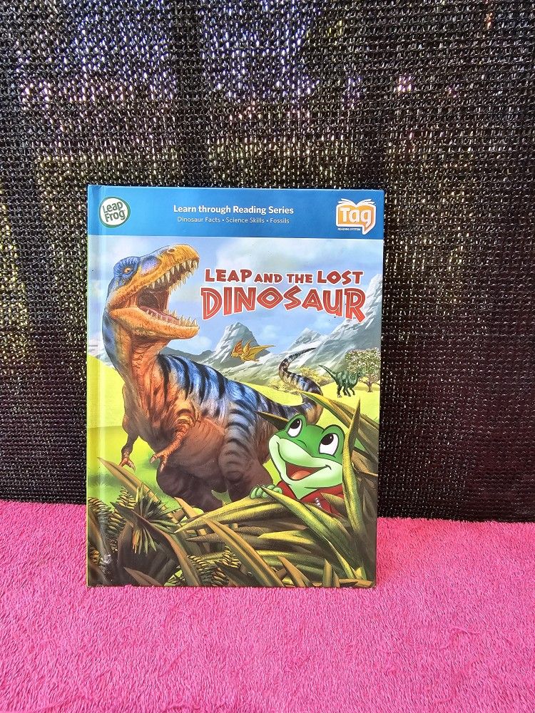LeapFrog LeapReader Tag Leap And The Lost Dinosaur Book (Cards not included)