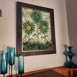 Mid Century Oil Painting 1963