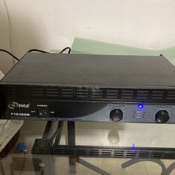 Pyle pta 1000 Amplifier 