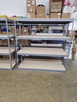 Storage Shelving Racks 72 in W x 18 in D Boltless Shelves Similar To Uline Delivery Available