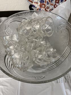 Crystal Serving Set