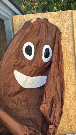 Poop emoji costume