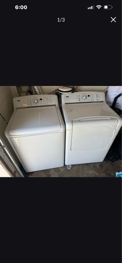 Maytag washer and dryer