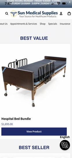 Hospital bed