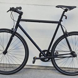 Singlespeed Bike in Matte Black finish XL Size / NEW Tires