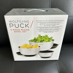 Wolfgang Puck 6 Piece Mixing Bowl Set