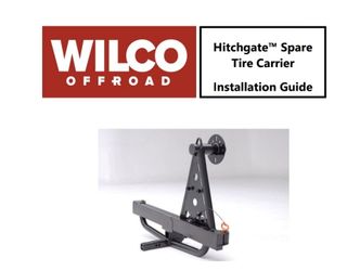 Wilco Hitchgate Spare Tire Carrier/Front Runner/Rotopax
