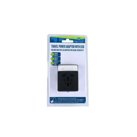 Portable 4 in 1 Universal Travel power Adaptor in box works everywhere
