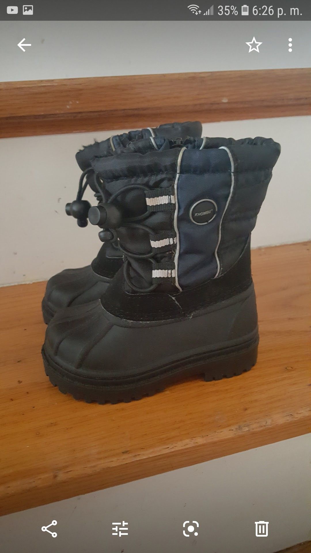 Botas para niño