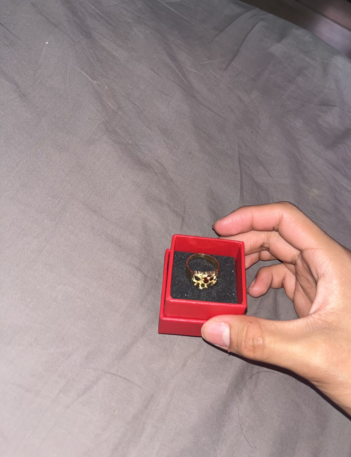 Gold Nugget Ring