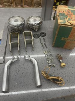 1952 Chevrolet Chevy Fog Lights 1951 Nos