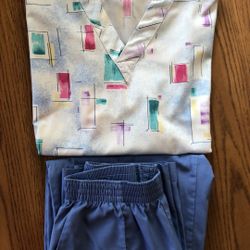 Scrub set - both top and pants are size S