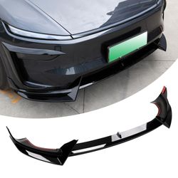 Tesla Model Y Bumper Lip Glossy Black ABS