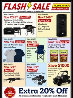 🚨 TRACTOR SUPPLY FLASH SALE – THIS WEEKEND ONLY! 🚨