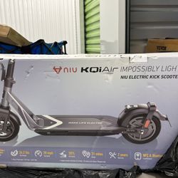 NIU KQiAir Electric Kick Scooter – Brand New in Box