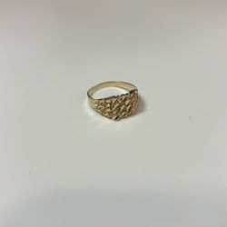 10k Gold Nugget Ring