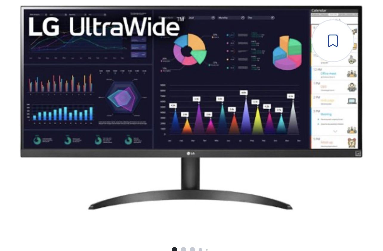 LG - 34" IPS LED UltraWide FHD AMD FreeSync Monitor with HDR (HDMI, DisplayPort) - Black