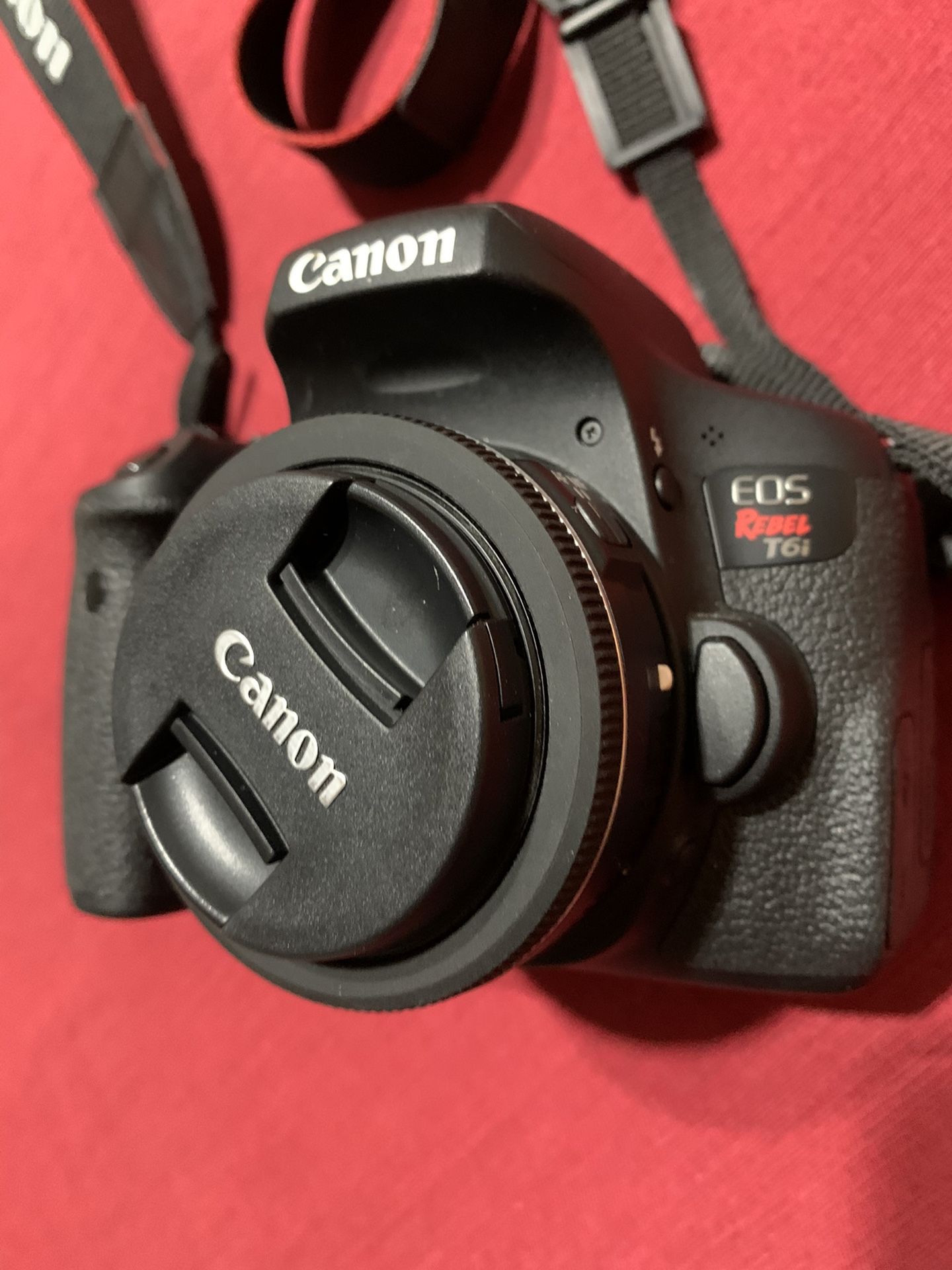 Canon Rebel T6i DSLR Camera and Accessories