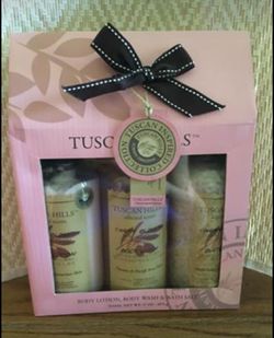 Cherry blossom bath set